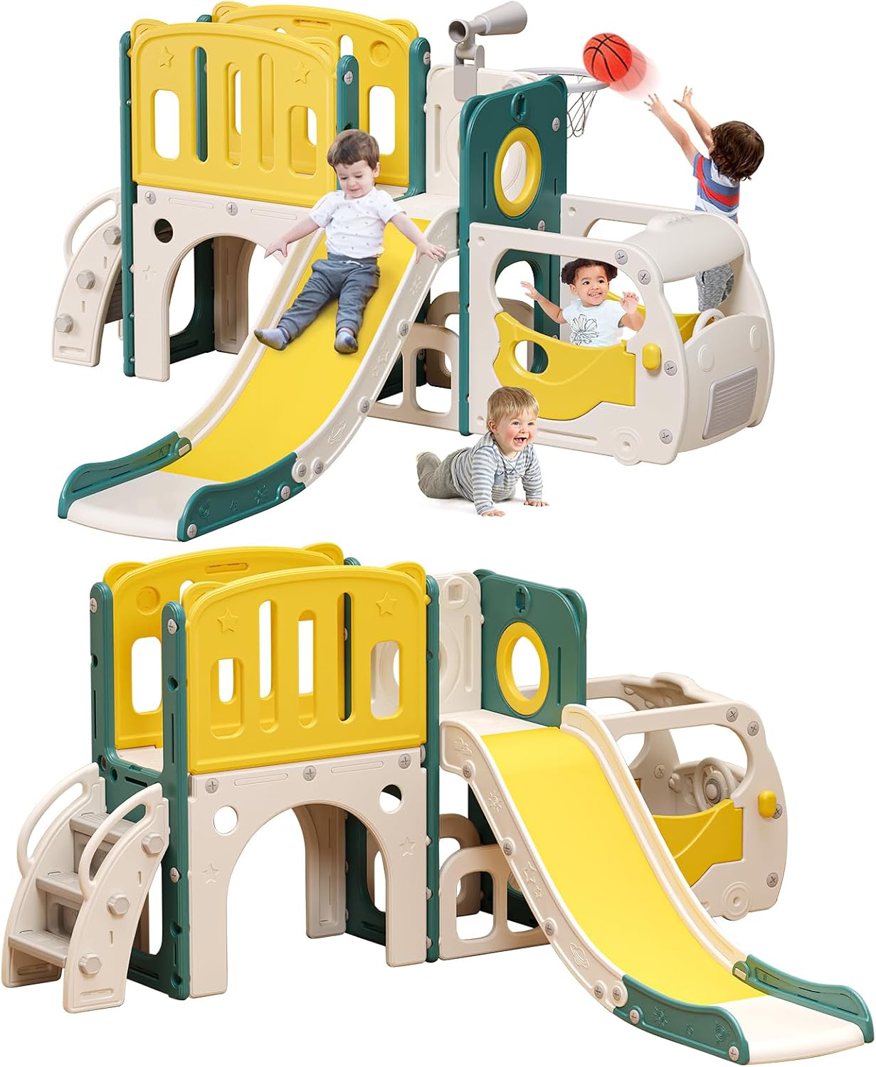 Kids Outdoor Climber - Escorregador Infantil para Bebês, Conjunto de