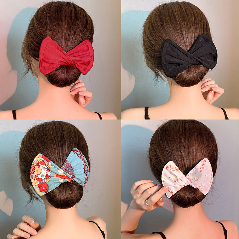 Mini Trampoline Spring - Deft bun faixa de cabelo diy