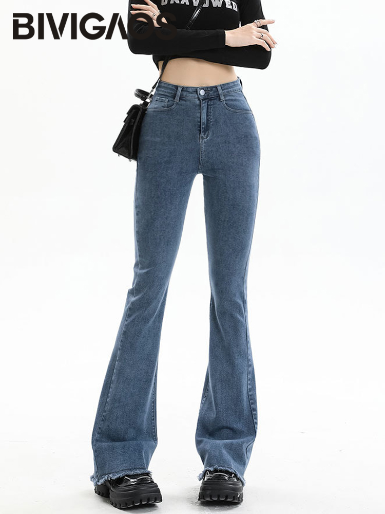 Mini Trampoline Spring - BIVIGAOS Nova Calça Jeans Feminina Micro