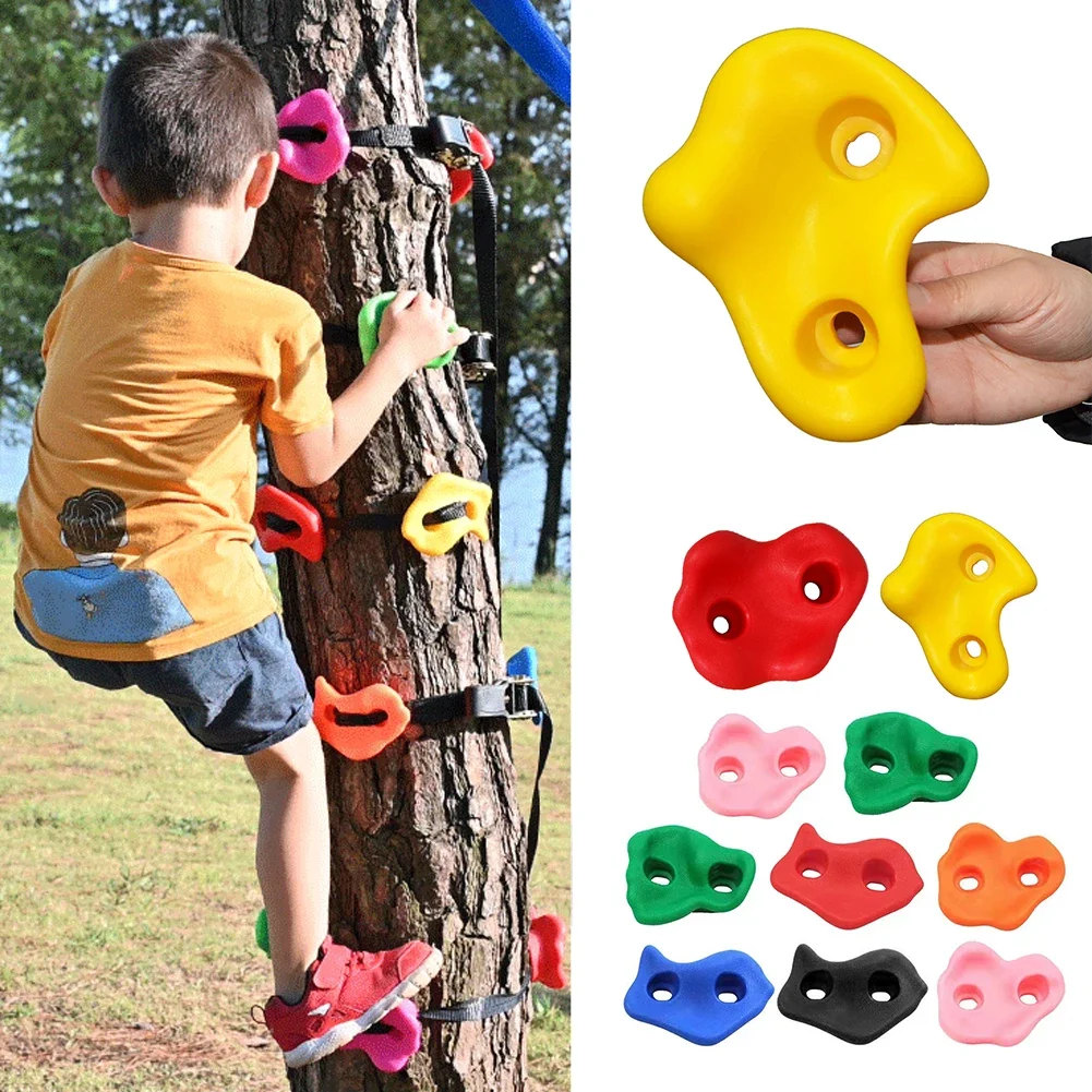 Kids Outdoor Climber - 10 Peças de Plástico para Escalada