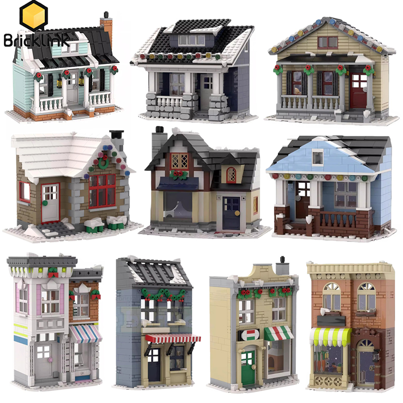 Lego Set Creator - Bricklink idéias cidade casa natal inverno