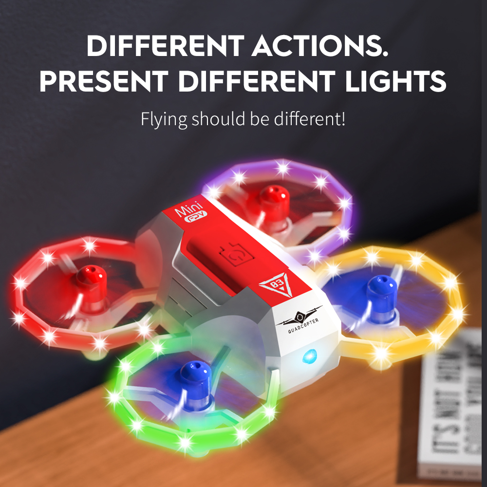 Kids Outdoor Activity Toys - Kf601 novos mini drones com música