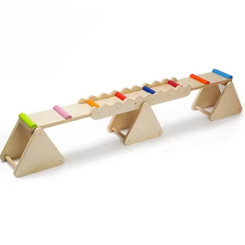 Balance Beam Outdoor - Balanço Clássico de Madeira para Interiores