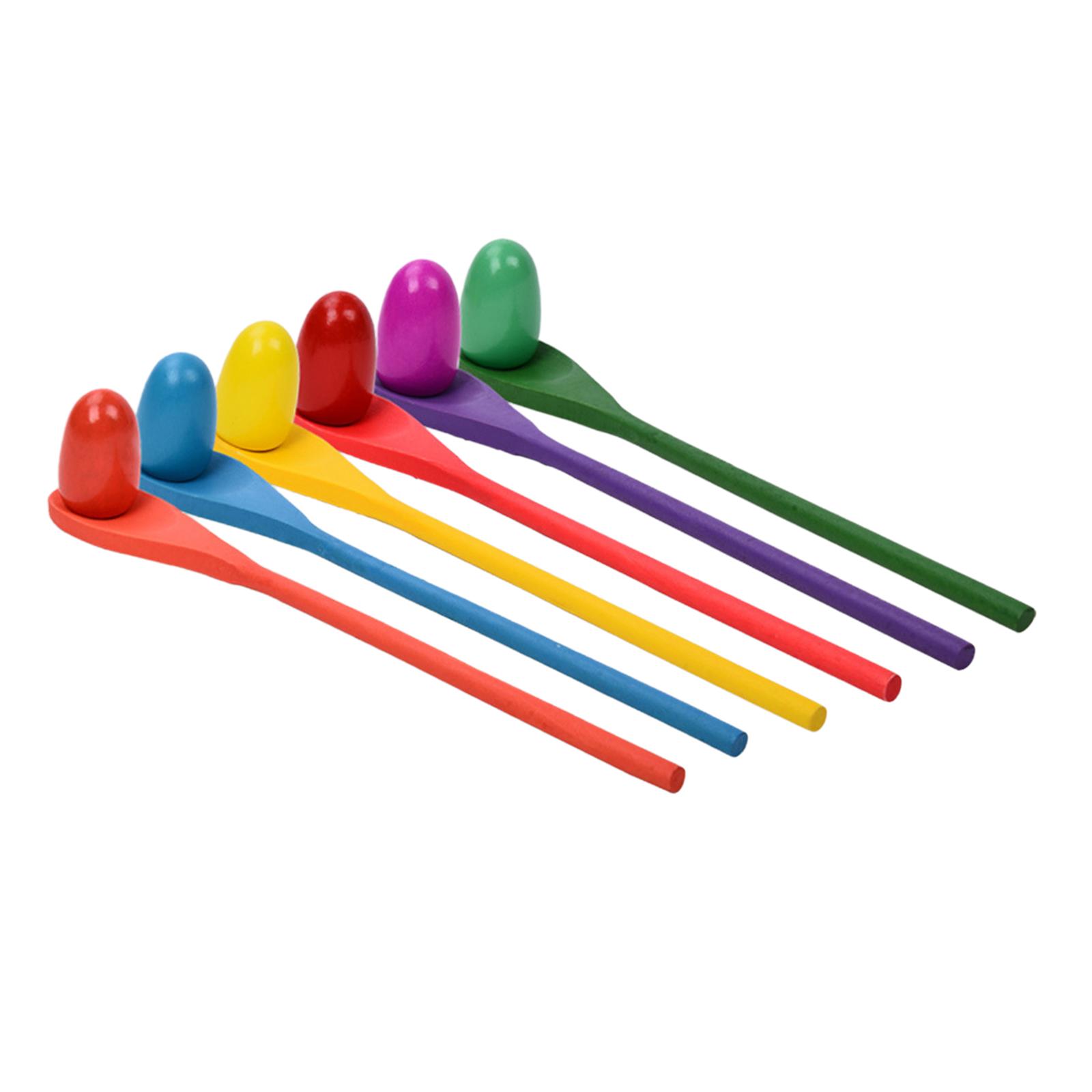 Kids Outdoor Yard - Jogo de Corrida com Colheres de