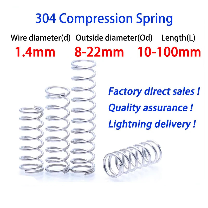 10 unidades/lotes 1.4mm fio de - Mini Trampoline Spring avaliação e preço