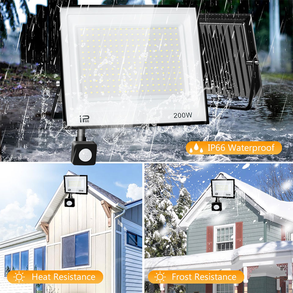 Holofote led com sensor de mov - Balance Beam Outdoor avaliação e preço