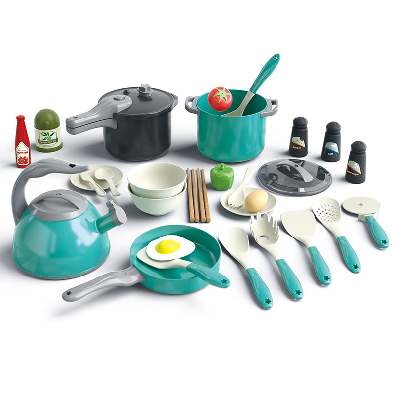 Pretend Cooking Playset com Pl - Kids Outdoor Mud Kitchen Accessories avaliação e preço