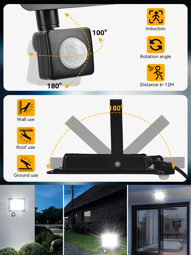 Holofote led com sensor de mov - Balance Beam Outdoor avaliação e preço