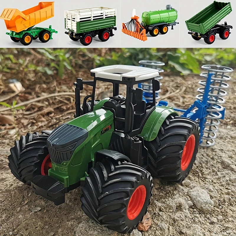 Trator de Fazenda Inercial 1:2 - Kids Outdoor Play avaliação e preço