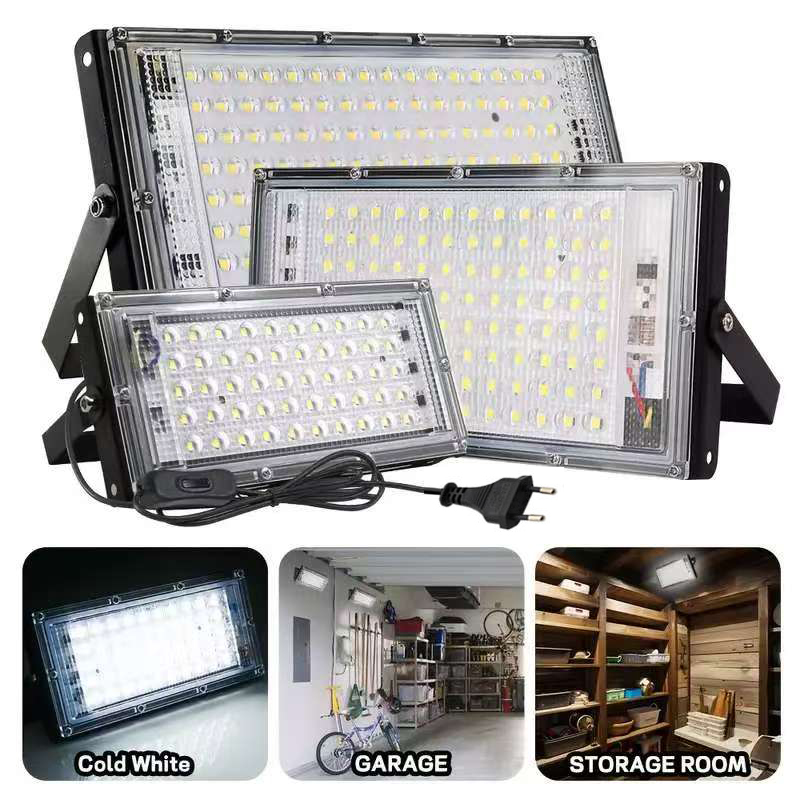 Holofote led 50w 100w ip65 à p - Balance Beam Outdoor avaliação e preço