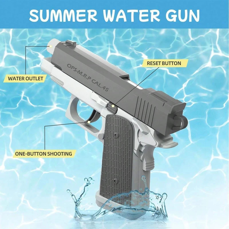 Pistolas de Água M1911, Brinqu - Kids Outdoor Activity Toys avaliação e preço