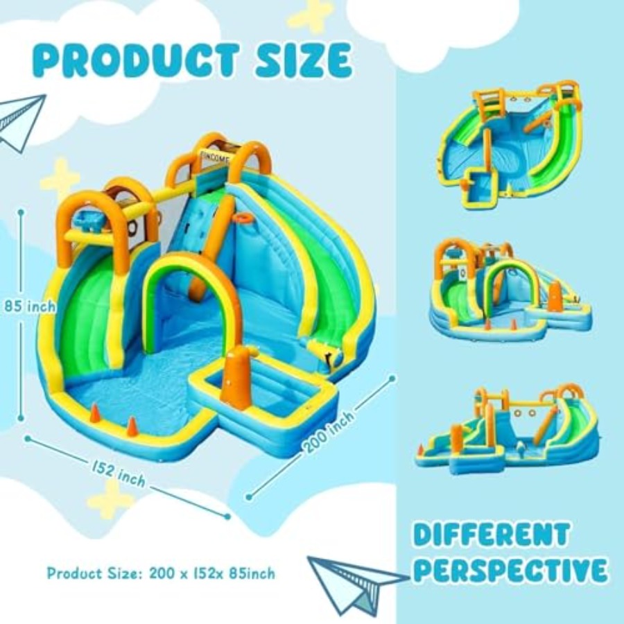 Parque aquático inflável para  - Kids Outdoor Water avaliação e preço