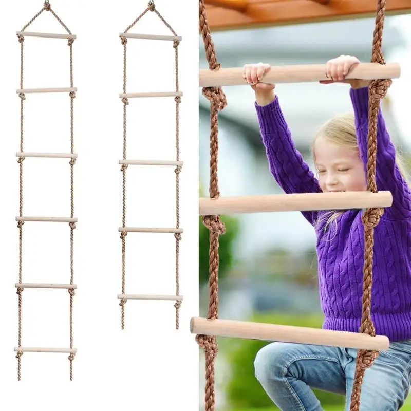 Escada Multi Rungs de Madeira  - Kids Outdoor Climber avaliação e preço