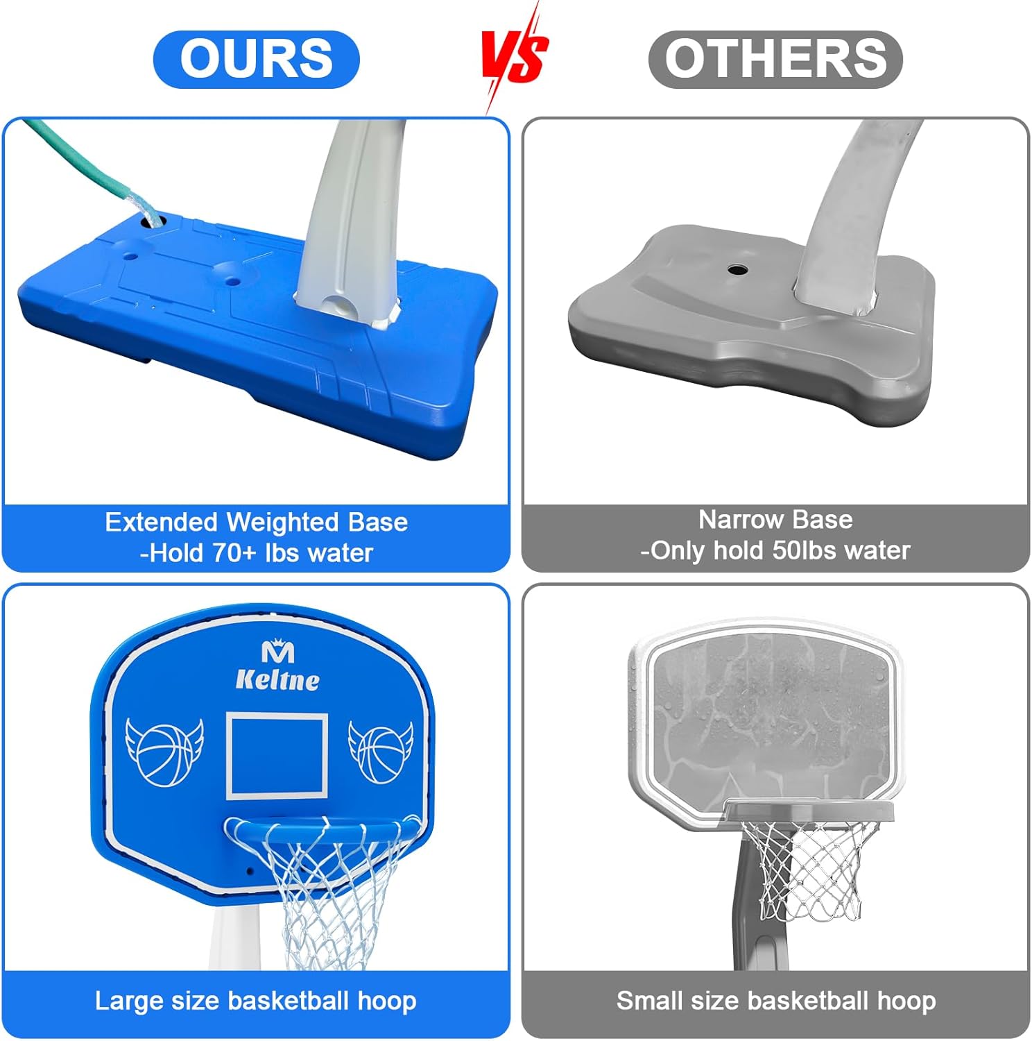 Aro de Basquete Grande para Pi - Kids Outdoor Water avaliação e preço