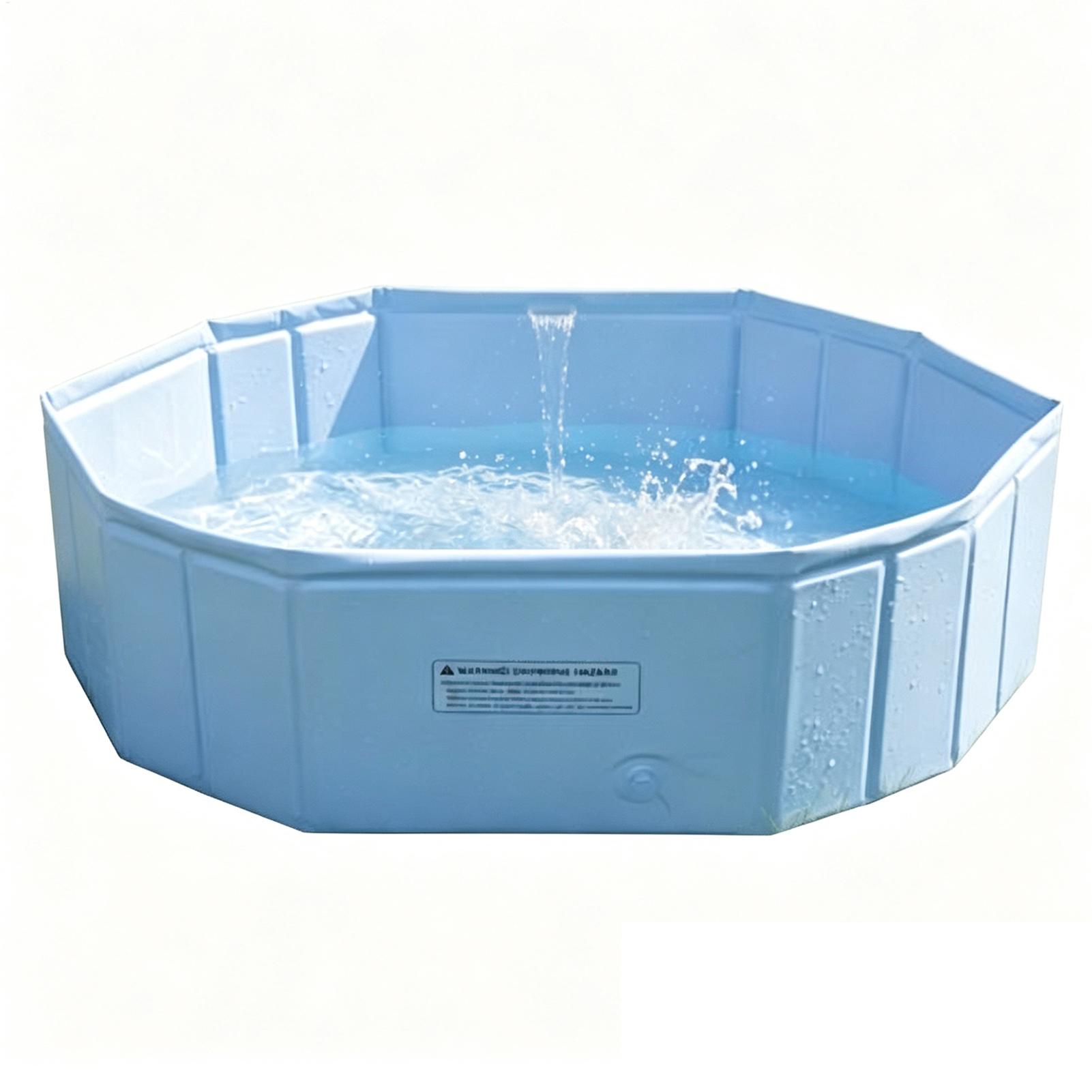 Piscina Dobrável Portátil para - Kids Outdoor Yard avaliação e preço