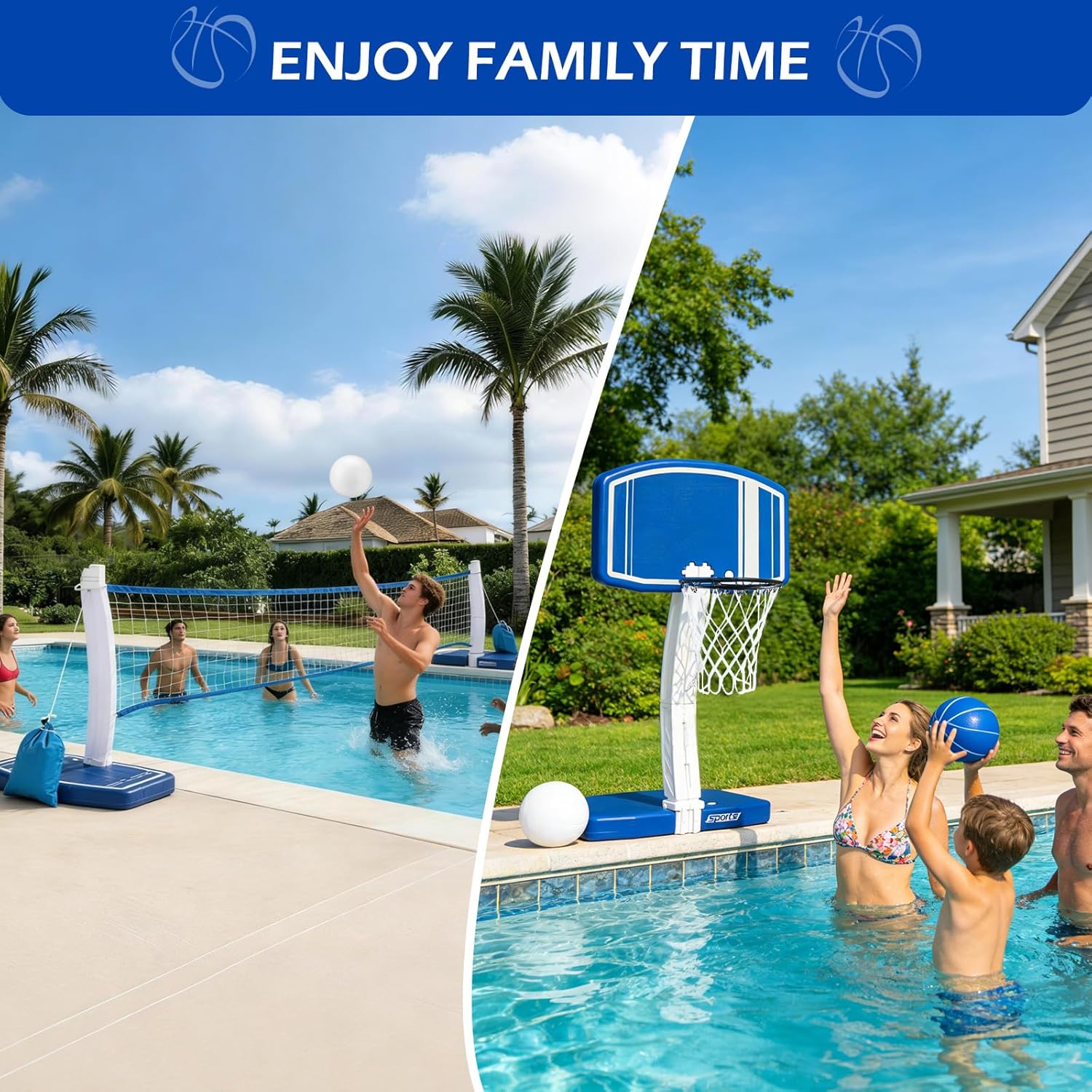 Aro de Basquete e Rede de Vôle - Kids Outdoor Water avaliação e preço