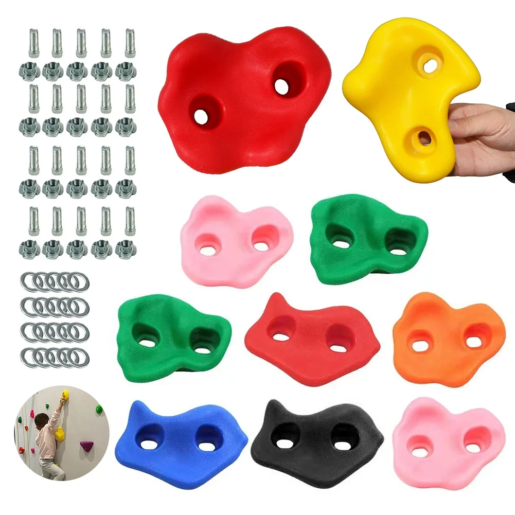 10 Peças de Plástico para Esca - Kids Outdoor Climber avaliação e preço
