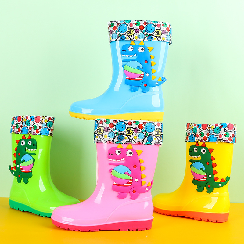Botas de chuva de dinossauro p - Kids Outdoor Water avaliação e preço