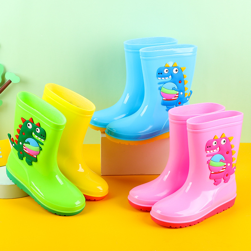 Botas de chuva de dinossauro p - Kids Outdoor Water avaliação e preço