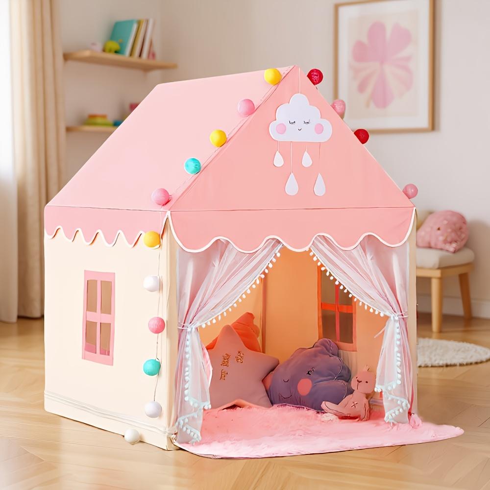 Grande Tenda de Brincar Rosa p - Kids Outdoor Hideout avaliação e preço