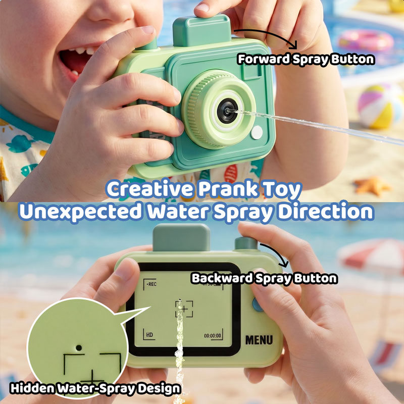 Câmera de Brinquedo com Pistol - Kids Outdoor Activity Toys avaliação e preço