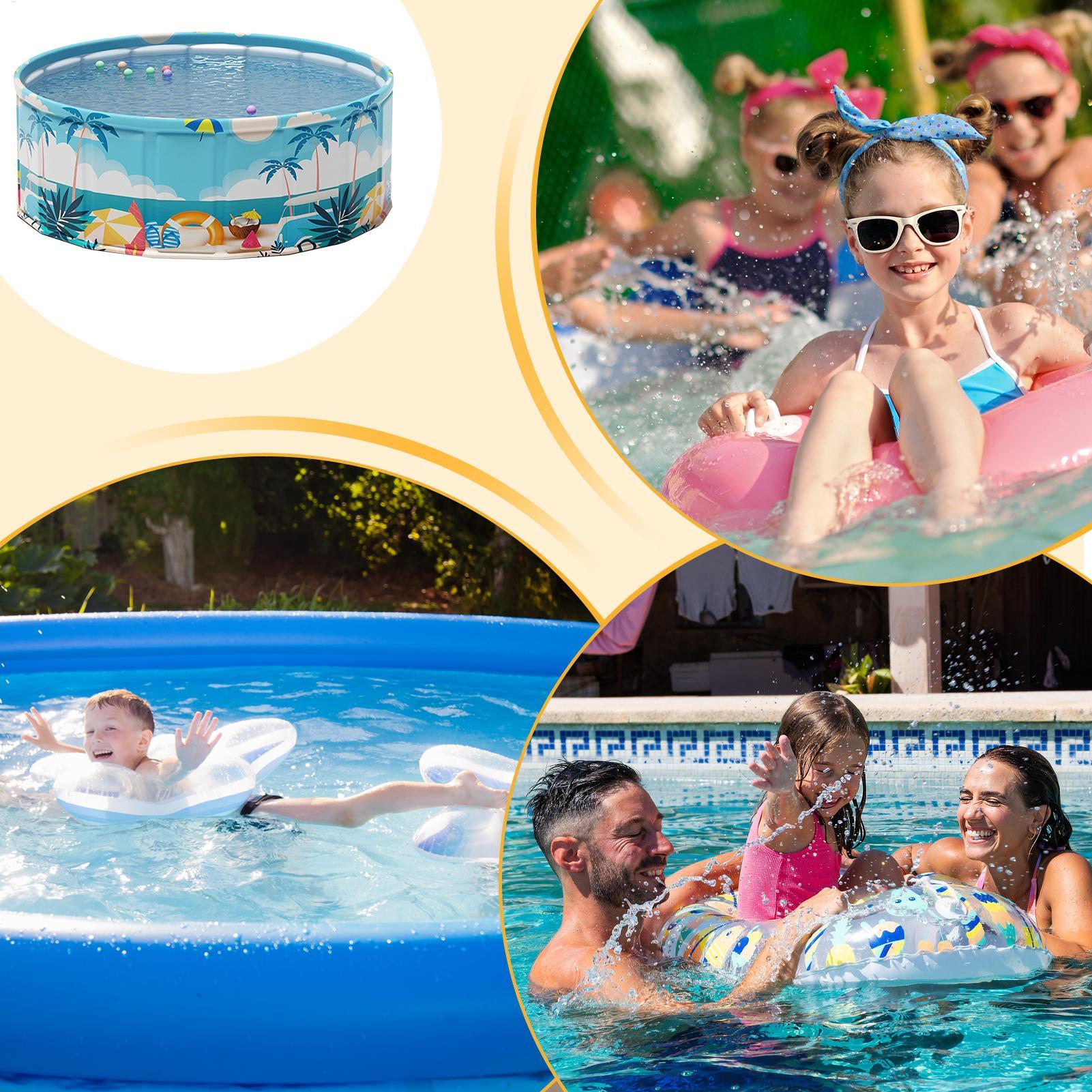 Piscina dobrável para crianças - Kids Outdoor Yard avaliação e preço