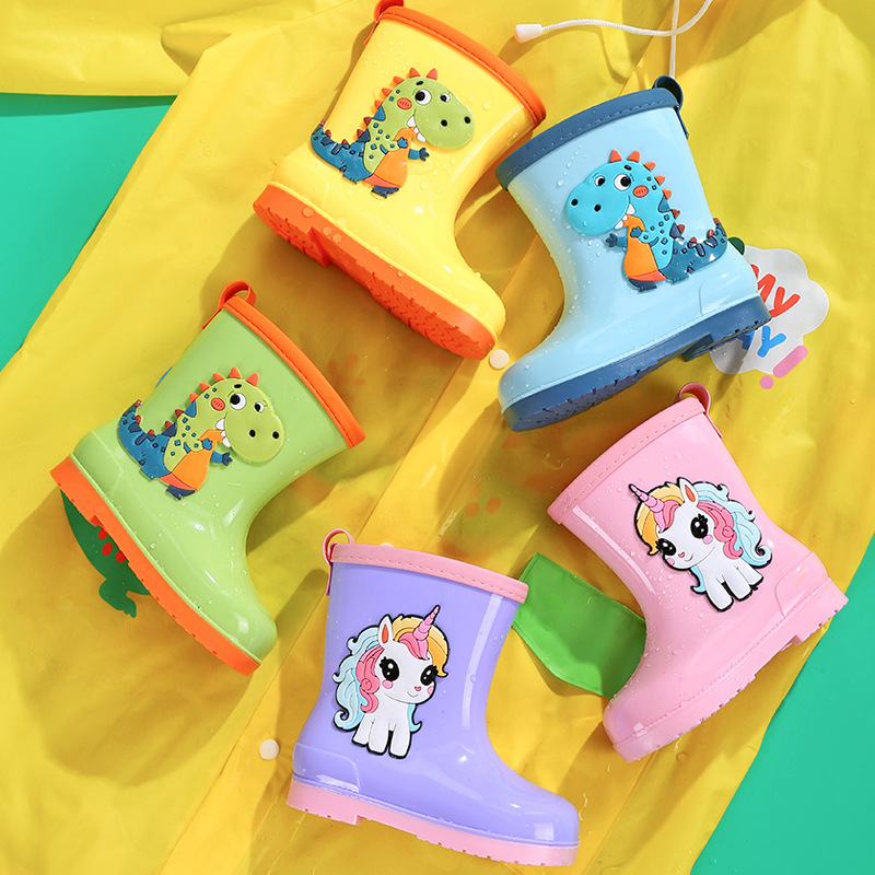 Bota de Chuva Infantil Dinossa - Kids Outdoor Water avaliação e preço