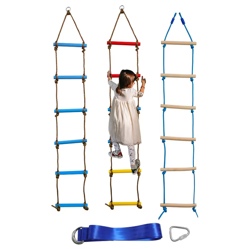 Escada de Escalada de 6,6 pés  - Kids Outdoor Nature Play avaliação e preço